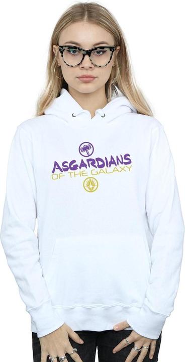 Actual product image Womens/Ladies Avengers Endgame Asgardians Of The Galaxy Hoodie (S)