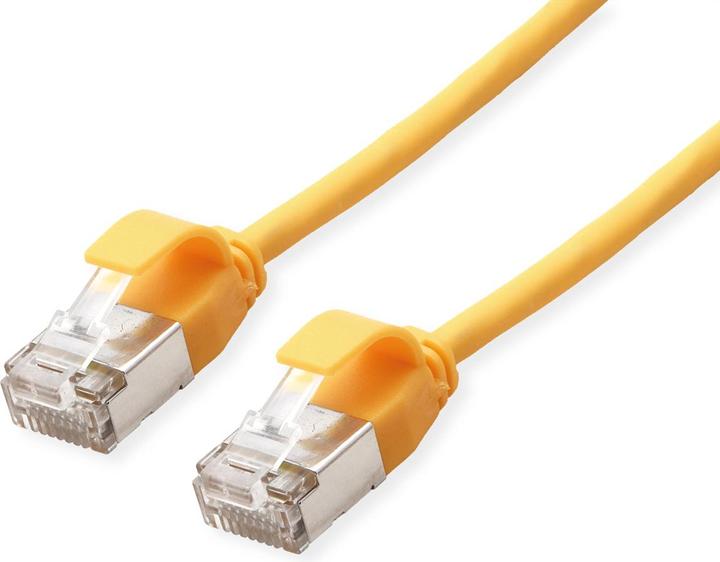 Actual product image Roline U/FTP DataCenter patch cable Cat.6A (Class EA), LSOH, slim (U/FTP, CAT6a, 0.30 m)