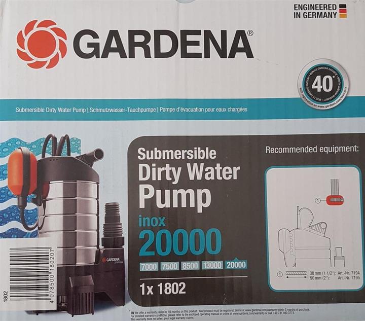 Produktbild Gardena 20000 Inox