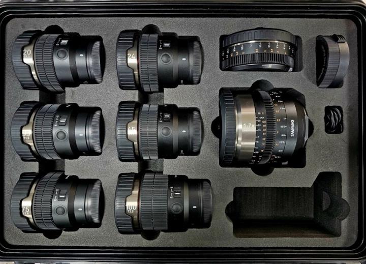 Actual product image Samyang Hard Case