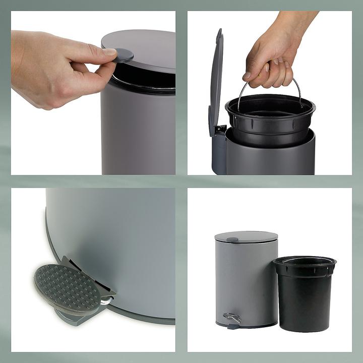 Actual product image Kela Dust bin Mats black (12 l)