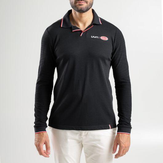 UYN Langärmeliges Poloshirt X Bugatti