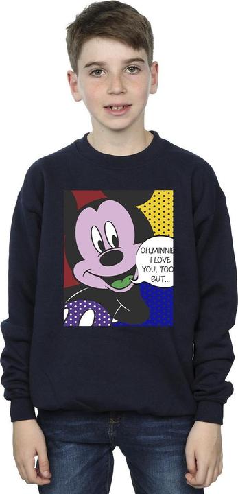 Produktbild Disney Mickey Mouse Oh Minnie Pop Art Sweatshirt Jungen (140, 146)