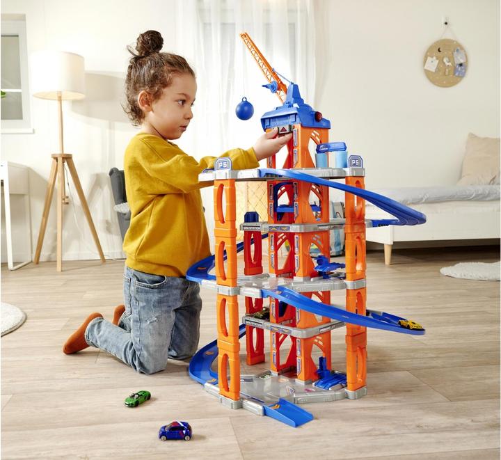 Produktbild Majorette Garage mit Aufzug und 5 Autos