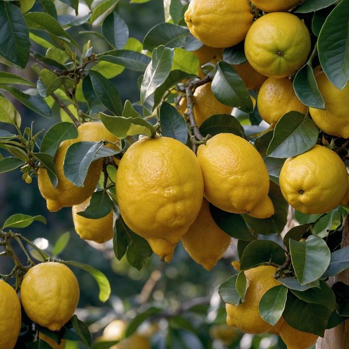 Produktbild Plant in a Box Citrus calamondin, citrus limon, ficus carica, olea - 8er Set Mediterranen Obstbäumen (25 cm)