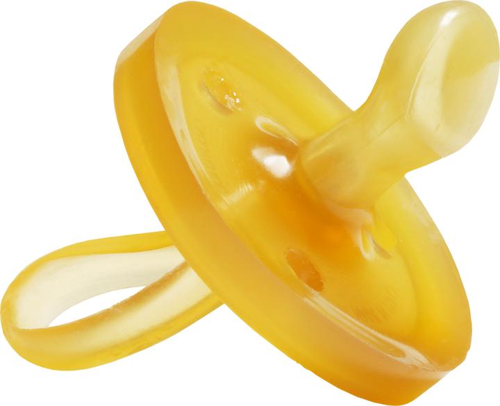Immagine prodotto Natursutten Ciuccio organico con scudo rotondo e mascella S 0-6 mesi (1 x, fino a 6 M.)