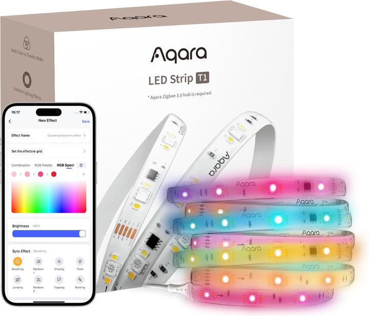 Immagine prodotto Aqara T1 (RGBW, 200 cm, Interno, Esterno)