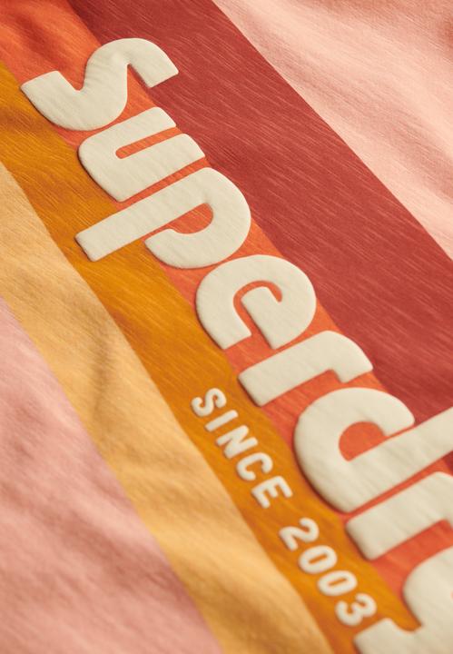 Produktbild Superdry Lässiges Terrain T-Shirt mit Streifen und Logo (M)