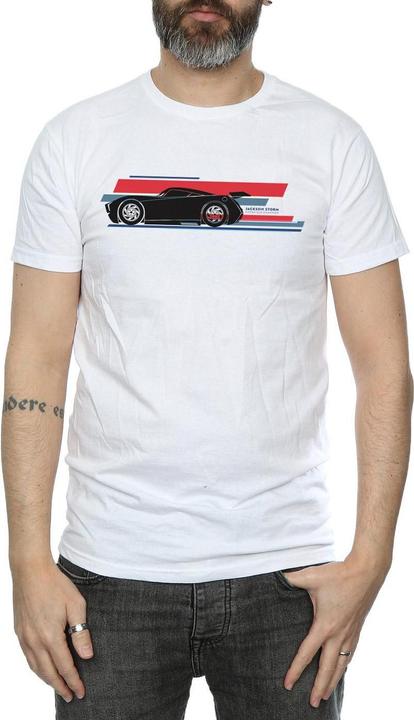 Image du produit Disney - T-shirt CARS JACKSON STORM STRIPES - Homme (XL)