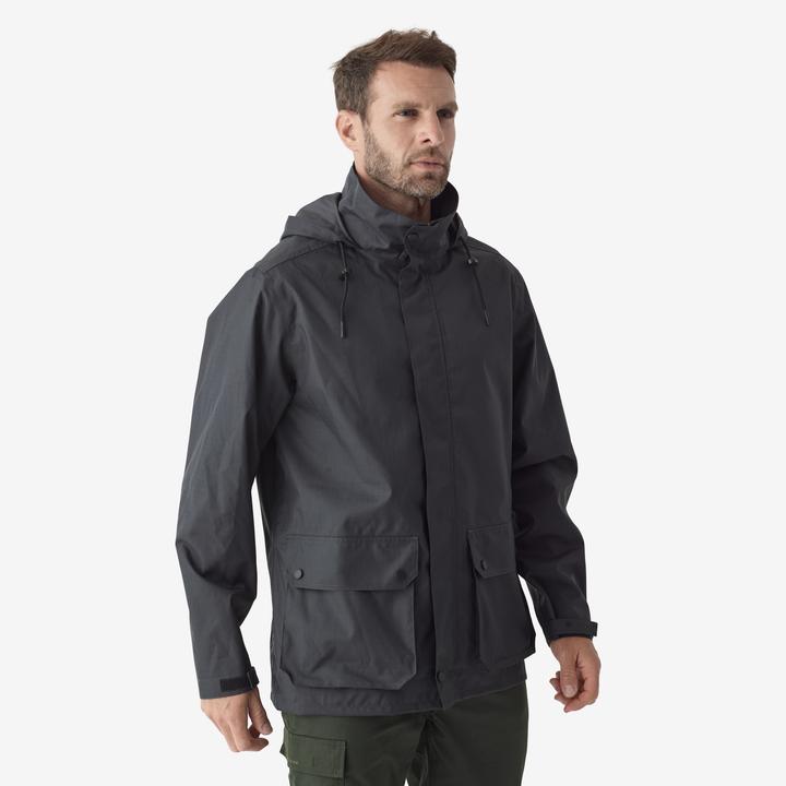 Produktbild Solognac Regenjacke 500 grau (4XL)