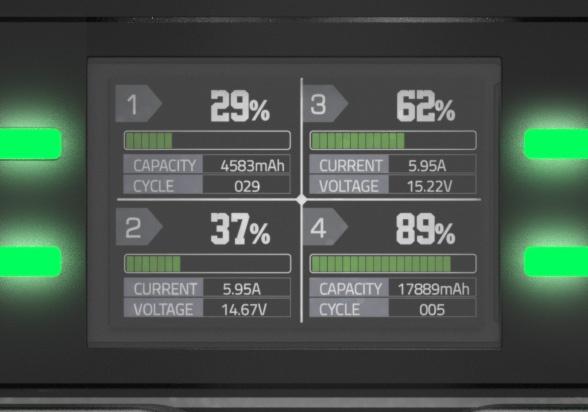 Actual product image Swit MATRIX-S8 | 8ch x max 6A Top Fast Simultaneous 14V/28V Wall Charger, V-mount(PC-W461S)