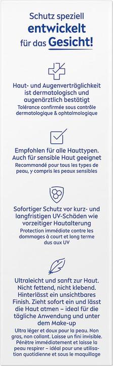 Image du produit NIVEA UV Face Fluide invisible quotidien SPF 50 (Crème solaire, SPF 50+, 40 ml, 70 g)