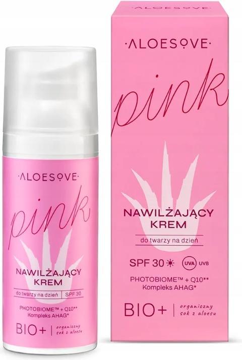 Produktbild Aloesove Pink Moisturizing Day Cream Spf 30 50 Ml - Schützt und hydratisiert deine Haut (50 ml, Tagescreme, SPF 30)