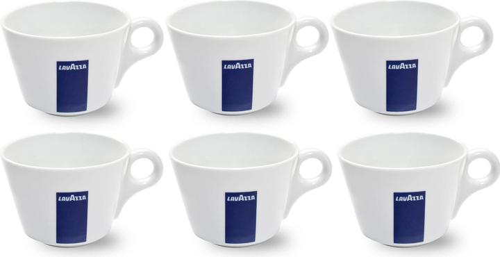 Actual product image Lavazza Cappuccino Cup America 250 ml, 6 pieces, White (250 ml, 6 x)