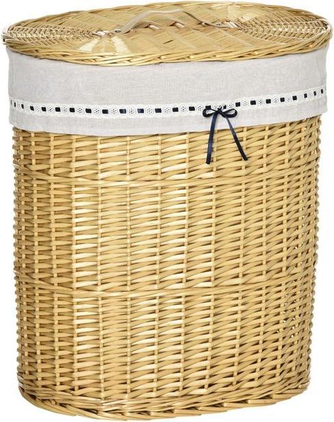 Actual product image Swisshandel24 Laundry basket with lid (100 l)