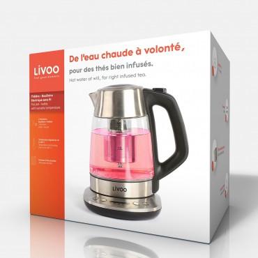 Produktbild Livoo Teekanne (1.70 l, EU-Stecker)