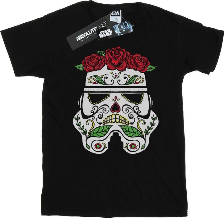 Immagine prodotto Star Wars Stormtrooper Day Of The Dead Maglietta Ragazzi (140, 146)