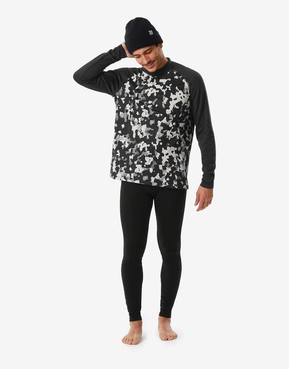 Actual product image Wedze Men's ski underwear functional shirt wide cut - BL500 beige/black (M)