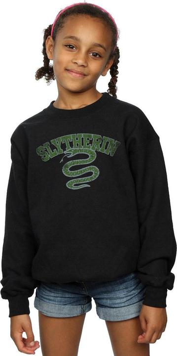 Immagine prodotto Slytherin Sport Emblem Felpa Ragazze (140, 146)