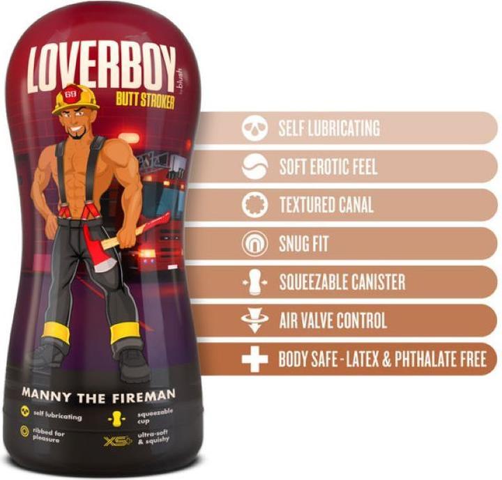 Image du produit Blush Loverboy - Manny The Fireman Masturbateur - Tan