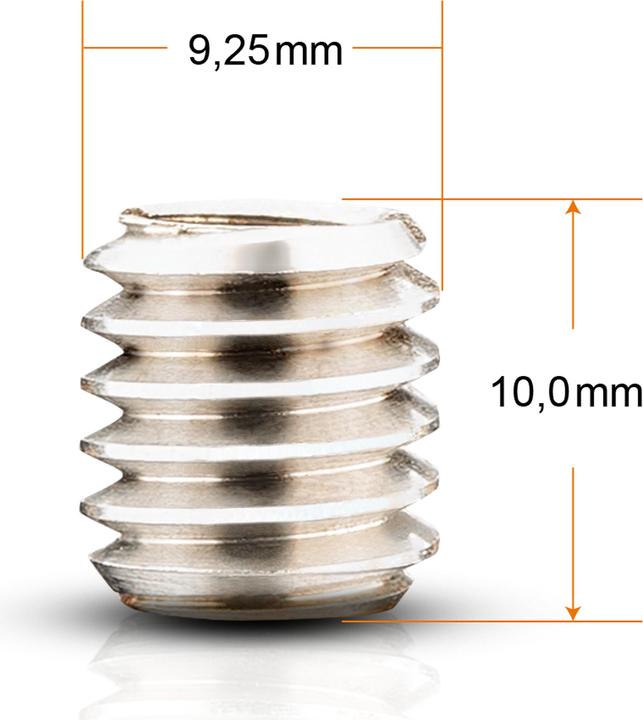 Image du produit Walimex Adaptateur fileté 3/8 pouce à 1/4 pouce (Adaptateur pour pied)