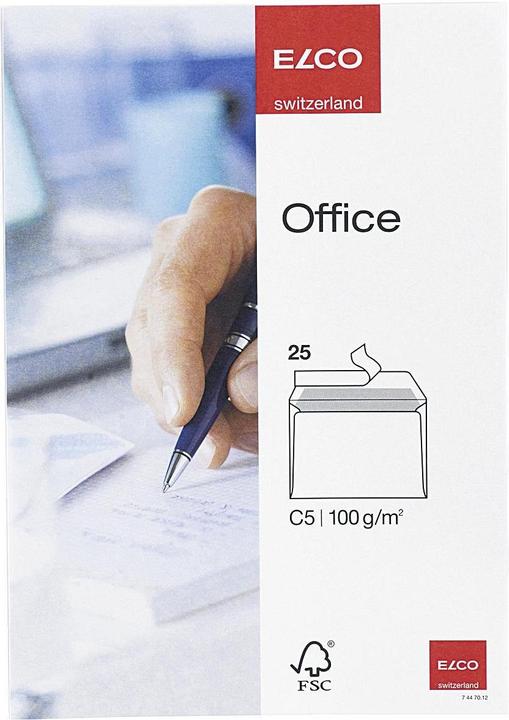 Produktbild Elco Couvert Office, ohne Fenster (C5, 25 x)
