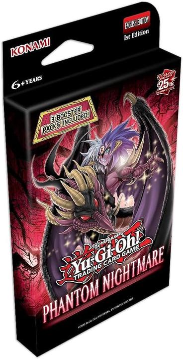 Actual product image Yu-Gi-Oh ! JCC - Pack de 3 Boosters Phantom Nightmare (Tuckbox cartonné) (English, Booster display)