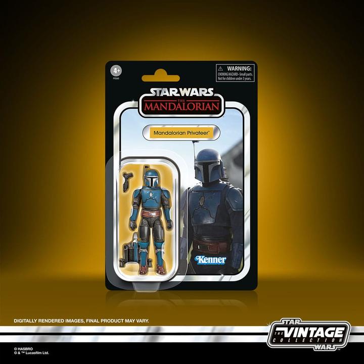 Produktbild Hasbro Star Wars: The Mandalorian Vintage Collection Moff Gideon's Imperial Light Cruiser Hallway mit Manda