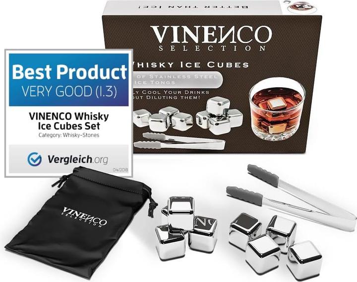 Image du produit Vinenco Whisky Steine Set (Pierres à whisky)