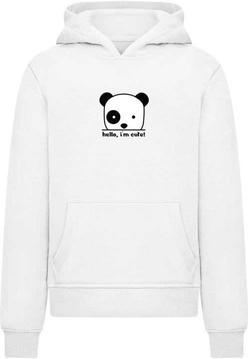 Produktbild Merchcode Kids Hello I'm Cute - Basic Hoody - 184757 (158)