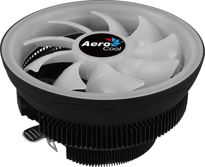 Actual product image AeroCool Core Plus ARGB PWM 4P/12cm Intel/AMD (83 mm)