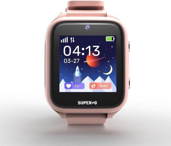 Actual product image Gudrutis Išmanusis laikrodis Super-G Active Pro, Rožinis (45 mm)