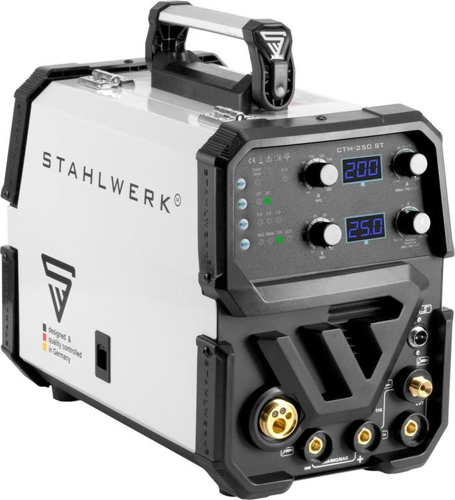 Produktbild Stahlwerk 4 in 1 Kombi-Schweissgerät CTM-250 ST mit 200 A und 50 A Plasma-Funktion