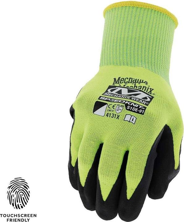 Actual product image Mechanix Wear Mechanix Speedknit™ Hi-Viz Gloves (XL)