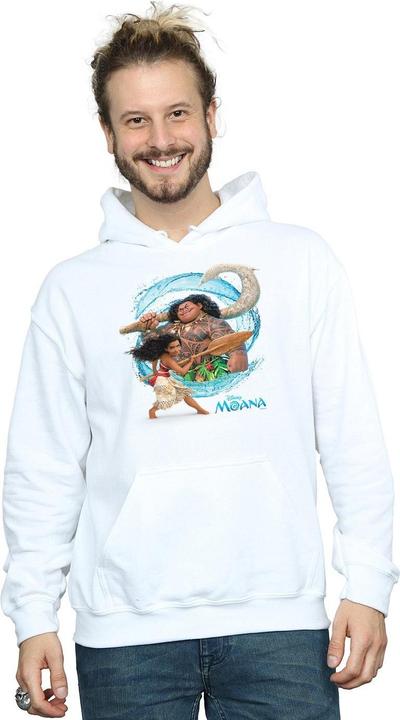 Actual product image Disney Mens Moana And Maui Wave Hoodie (M)