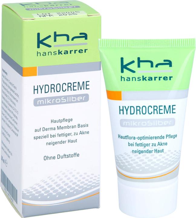 Image du produit Hans Karrer Crème hydratante au micro-silver pour peaux normales à grasses, 30 ml de crème (Crème pour le corps, 30 ml)