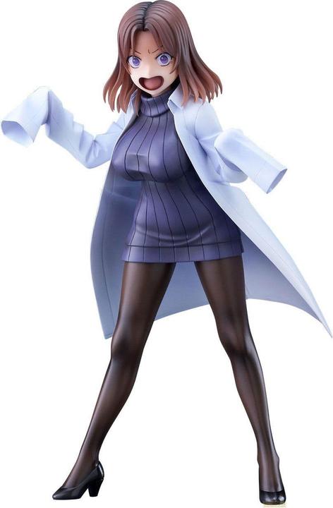 Actual product image Wave Sakusei Byuotou PVC Statue 1/7 Amamiya-sensei DT-202 22 cm
