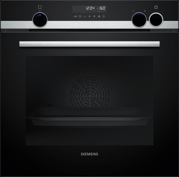 Siemens iQ500, Einbau-Backofen mit Dampfunterstützung, 60 x 60 cm, Edelstahl, HR578GFS7F