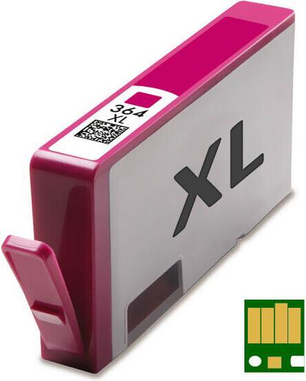 Image du produit Druckfuxx 1x CHIP PATRONEN für HP-364XL B010a B109a B109n B110a B110c B209a B209