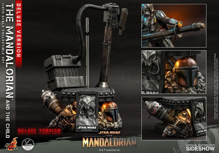 Immagine prodotto Hot Toys Star Wars - Il Mandaloriano "Il Mandaloriano e il Bambino" Deluxe 1/4 Action Figures
