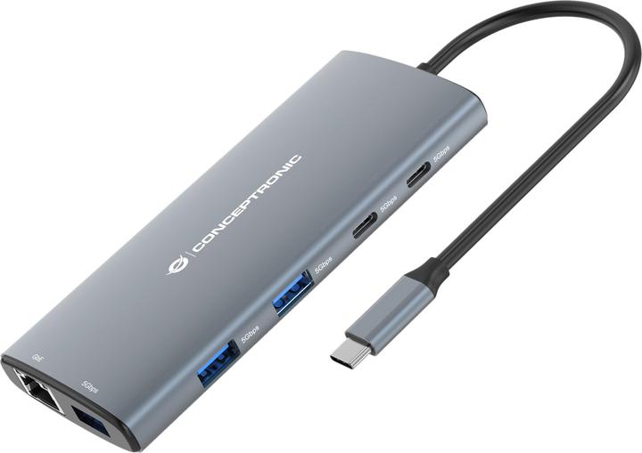 Produktbild Conceptronic USB Typ-C auf HDMI/USB 3.0/ USB Typ-C (USB-C, 1 Ports)