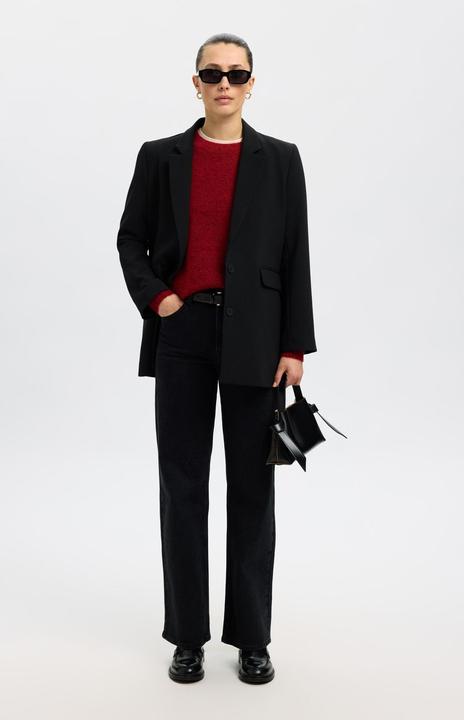 Produktbild Selected Femme Slflulu Ls Knit O-Neck Noos (XL)