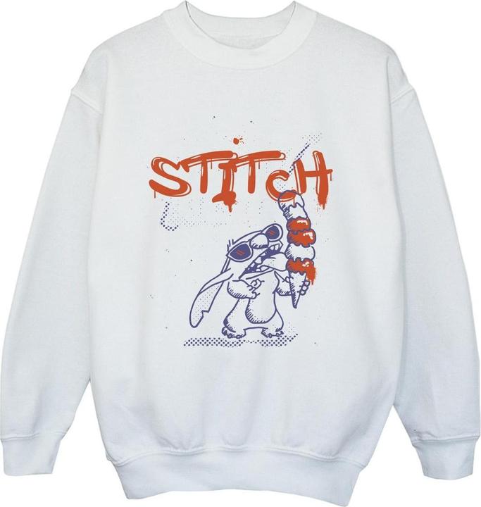 Immagine prodotto Disney Lilo & Stitch Ice Creams Felpa Ragazzi (104)