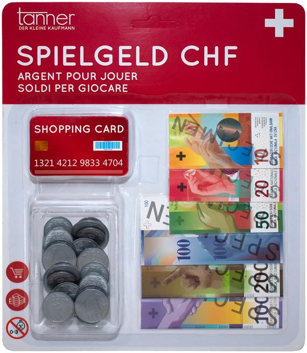Produktbild Tanner CHF Spielgeld