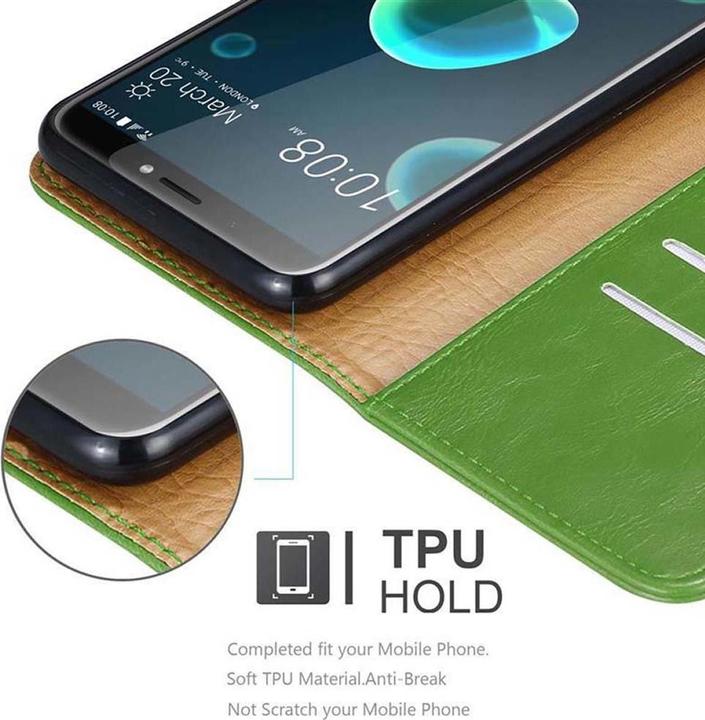 Produktbild Cadorabo Book Luxury Cover (HTC Desire 12+)