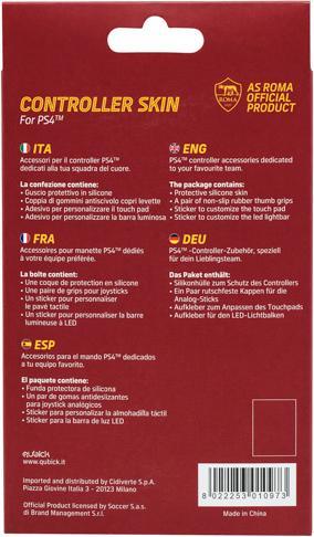 Immagine prodotto GED Controller Skin AS Roma 4.0 (PS4) (PS4)