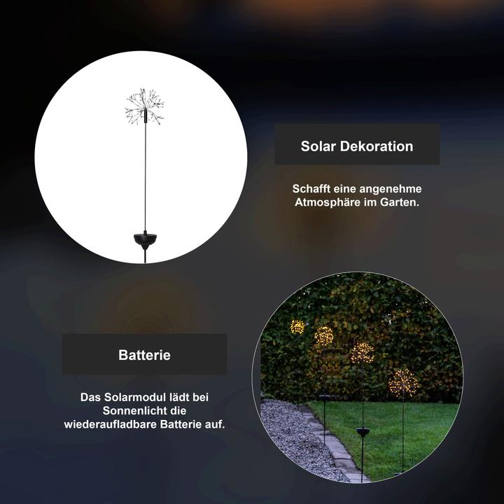 Image du produit Star Trading Décoration solaire Firework Solar (IP44)