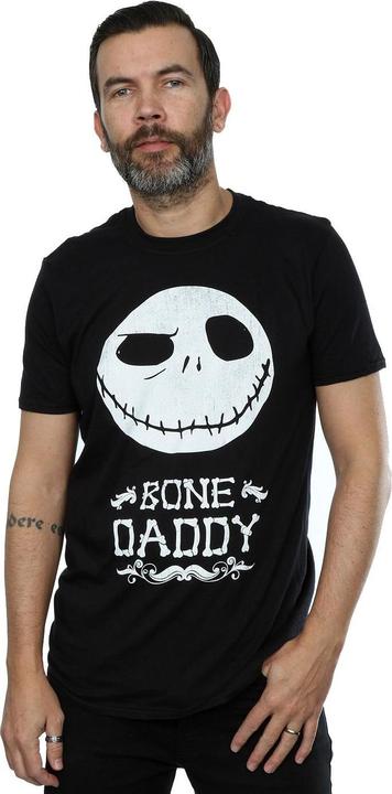 Actual product image Disney Mens Nightmare Before Christmas Bone Daddy T-Shirt (M)