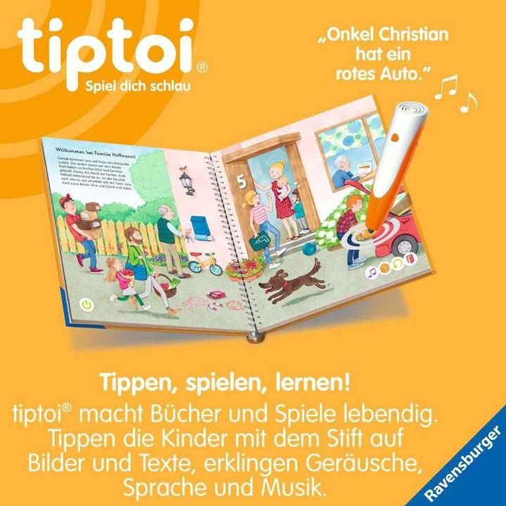 Immagine prodotto tiptoi Mein Wörter-Bilderbuch: Unser Zuhause (Tedesco, Susanne Gernhäuser, Frisona inca, Martina Leykamm, 2022)