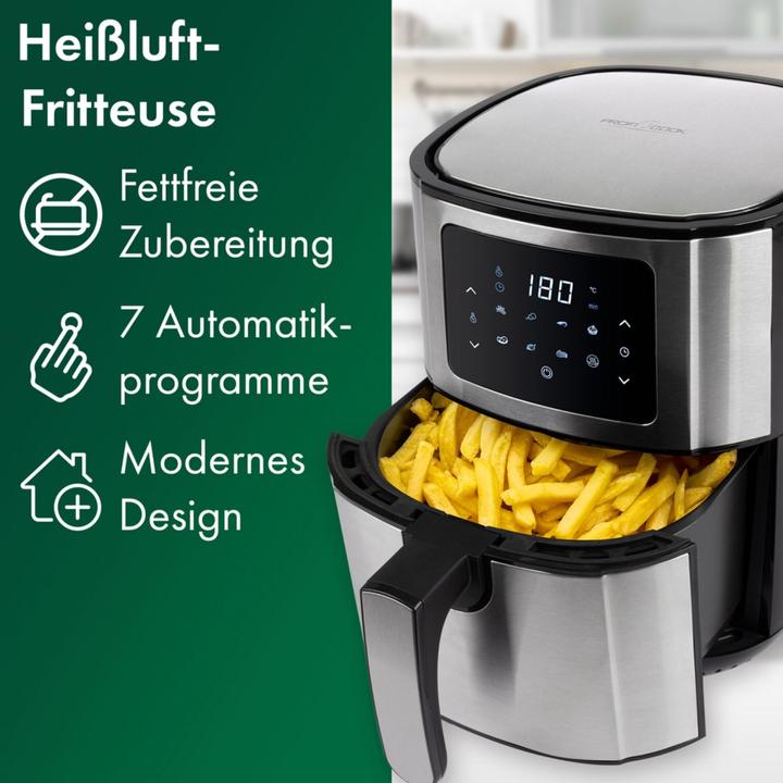 Image du produit Proficook Friteuse Prof PC-FR 1239 H inox 5,5L